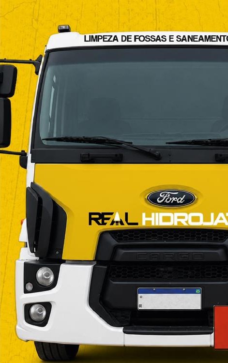 Caminhão Ford Cargo da Real Hidrojato